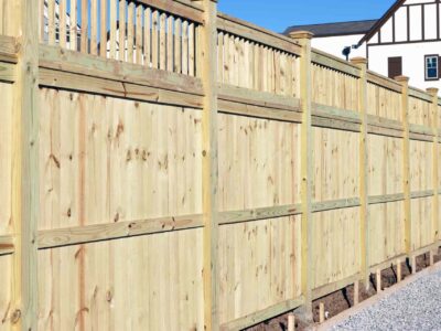 Composite fencing Fakesville