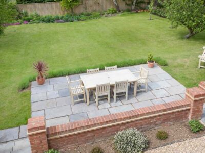 Garden Wall & Patio installation Cardiff