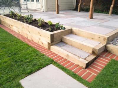 Garden step installers Cardiff