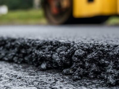 Asphalt road surfacing Fakesville